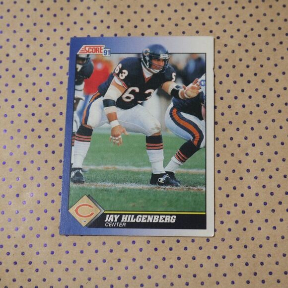 Jay Hilgenberg #63 Football Card - Picture 1 of 2